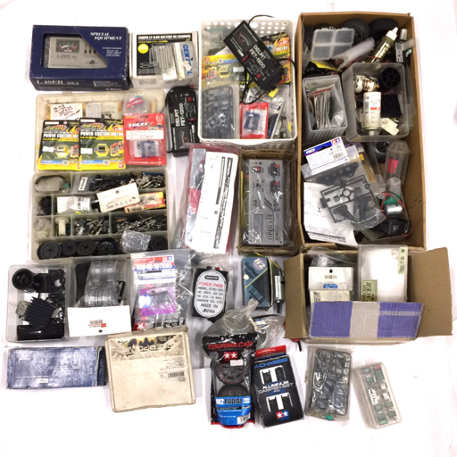 シンワ LASER MKⅡバッテリー 放電器 他 タミヤ RM-01 N部品・バッテリー DC充電器 等 ラジコンパーツ まとめ